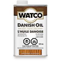 Watco&reg; Danish Oil, 947 ml, Dark Walnut, Transparent Ontario Packaging