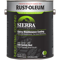 Sierra Performance S60 Maintenance Coating Base Component, 1 gal., Water-Based, Gloss, Red Ontario Packaging