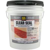 Seal-Krete&reg; Protective Sealer, 18.93 L, Water-Based, Gloss, Clear Ontario Packaging
