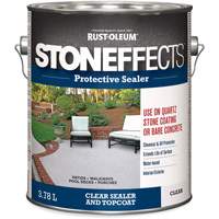 Stoneffects Protective Concrete Sealer, 3.78 L, Water-Based, Transparent, Clear Ontario Packaging
