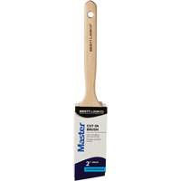 Master Cut-In Brush, Poly/Nylon, Wood Handle, 2" Width Ontario Packaging
