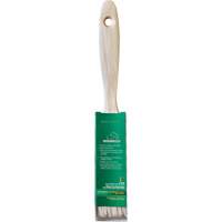 One Coat Trim & Wall Brush, White China, Wood Handle, 1" Width Ontario Packaging