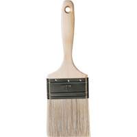 One Coat Trim & Wall Brush, White China, Wood Handle, 3" Width Ontario Packaging