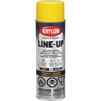 Industrial Line-Up Striping Spray Paint, Yellow, 18 oz., Aerosol Can KR770 | Ontario Packaging