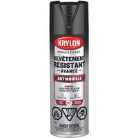 Tough Coat&reg; Advanced Paint with Rust Barrier Technology, Black, High-Gloss, 425 g, Aerosol Can Ontario Packaging