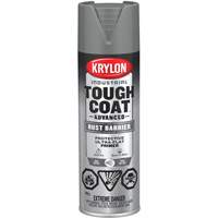 Tough Coat&reg; Advanced Paint with Rust Barrier Technology, Grey Primer, Ultra-Flat, 425 g, Aerosol Can Ontario Packaging