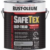 Rev&ecirc;tement d'acrylique SafeTex Easy-Tread, 1 gal., &agrave; l'eau, Plat/Textur&eacute;, Gris Ontario Packaging