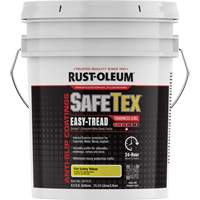 Rev&ecirc;tement d'acrylique SafeTex Easy-Tread, 4 gal., &agrave; l'eau, Plat/Textur&eacute;, Jaune Ontario Packaging