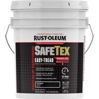 Rev&ecirc;tement d'acrylique SafeTex Easy-Tread, 4 gal., &agrave; l'eau, Plat/Textur&eacute;, Noir Ontario Packaging