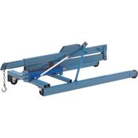 Portable Floor Cranes, 8' Lift, 2000 lbs. (1 tons), 82-1/2" Arm, 69-1/4" H Ontario Packaging