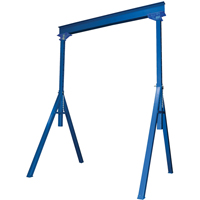 Lift Mate Workstation Gantries, 10' L, 1000 lbs. (0.5 tons) Capacity Ontario Packaging