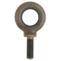 Eye Bolt, 71.50 mm Dia., 51 mm L, Uncoated Natural Finish, 4708 lbs. (2.354 tons) Capacity LU708 | Ontario Packaging