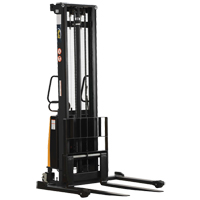 Fork Lift Stacker, Electric Operated, 2000 lbs. Capacity, 150" Max Lift Ontario Packaging