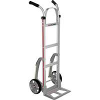 Knocked Down Hand Truck, Dual Handle, Aluminum, 48" Height, 500 lbs. Capacity Ontario Packaging