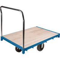 Heavy-Duty Platform Truck, 48" L x 24" W, 2000 lbs. Capacity, Rubber Casters Ontario Packaging