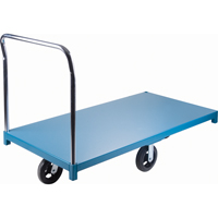 Heavy-Duty Platform Truck, 60" L x 30" W, 2000 lbs. Capacity, Rubber Casters Ontario Packaging