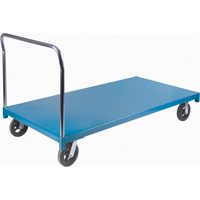 Heavy-Duty Platform Truck, 72" L x 36" W, 2000 lbs. Capacity, Rubber Casters Ontario Packaging