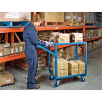 Order Picking Carts, 36" H x 18" W x 46" D, 2 Shelves, 1200 lbs. Capacity Ontario Packaging