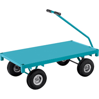 Platform Trucks - Ergonomic Platform Wagon Trucks, 24" W x 48" L, 1000 lbs. Capacity Ontario Packaging