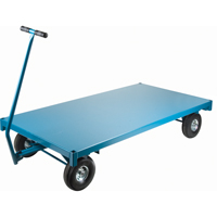 Platform Trucks - Ergonomic Platform Wagon Trucks, 36" W x 72" L, 1000 lbs. Capacity Ontario Packaging