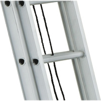 Industrial Heavy-Duty Straight Ladders, 8', Aluminum, 300 lbs., CSA Grade 1A Ontario Packaging