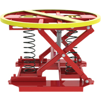 Pallet Pal&reg; 360 Spring Level Loader, 43-5/8" L x 43-5/8" W, 4500 lbs. Cap. Ontario Packaging