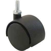 Twin Wheel Caster (300/400 Series), Swivel, 2" (51 mm) Dia., 75 lbs. (34 kg.) Capacity Ontario Packaging