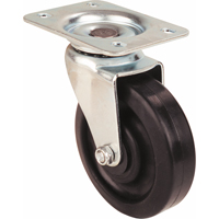 Light-Duty Caster, Swivel, 3" (76 mm), Polyolefin, 250 lbs. (113 kg.) Ontario Packaging