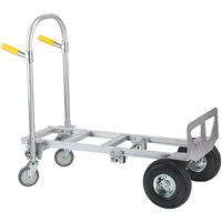 Spartan Jr. Economy Convertible Truck, Aluminum, 1000 lbs. Capacity Ontario Packaging