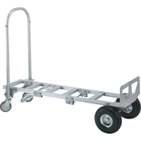 Spartan Sr. Economy Convertible Truck, Aluminum, 1000 lbs. Capacity Ontario Packaging
