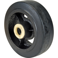 Rubber Wheels, 6" (152 mm) Dia. x 2" (51 mm) W, 550 lbs. (249 kg.) Capacity MH296 | Ontario Packaging