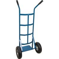 All-Welded Hand Truck, Dual Handle, Steel, 46" Height, 600 lbs. Capacity Ontario Packaging