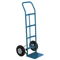 All-Welded Hand Truck, Continuous Handle, Steel, 48" Height, 600 lbs. Capacity MH301 | Ontario Packaging