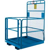 Nacelle &eacute;l&eacute;vatrice pour travail en hauteur, 48" x 48" x 72" h, Capacit&eacute; de 1000 lb, Acier Ontario Packaging