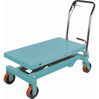 Heavy-Duty Hydraulic Scissor Lift Table, 39-3/8" L x 20-1/8" W, Steel, 1650 lbs. Capacity Ontario Packaging