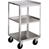 Equipment Stands, 3 Tiers, 16-3/4" W x 30-1/8" H x 18-3/4" D, 300 lbs. Capacity Ontario Packaging