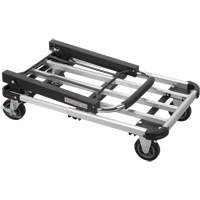 Foldable Platform Trucks, Aluminum, 300 lbs., 28" L x 16" W, 32" High Ontario Packaging