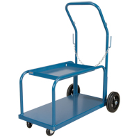 Mini-MIG Welding Cart, Rubber Wheels, 18" W x 36" L Base, 1000 lbs. Ontario Packaging