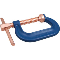 Heavy-Duty Forged C-Clamp, 6" (152 mm) Capacity, 3-7/8" (98 mm) Throat Depth MLN435 | Ontario Packaging