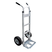 Knocked Down Hand Truck, Dual Handle, Aluminum, 50-5/8" Height, 500 lbs. Capacity Ontario Packaging