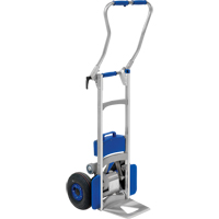 Liftkar&reg; Aluminum Stair Climbing Hand Trucks, Aluminum Frame, 18" W x 61" H, 375 lbs. Capacity Ontario Packaging