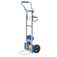 Liftkar&reg; Aluminum Stair Climbing Hand Trucks, Aluminum Frame, 17-1/2" W x 59" H, 375 lbs. Capacity Ontario Packaging