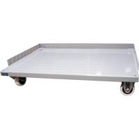 Mobile Dolly Base for Deep Door Storage Cabinets, 24" W x 38" D x 7" H, 1500 lbs. Capacity MN398 | Ontario Packaging