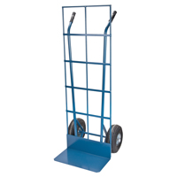 Load Retention Hand Truck, Dual Handle, Steel, 53" Height, 600 lbs. Capacity Ontario Packaging