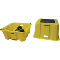 Escabeaux emboîtables industriels, 25" x 25" x Hauteur 10-1/2" Ontario Packaging