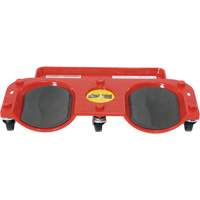 Socle roulant pour les genoux, Plastique, Rouge, Capacit&eacute; 350 lb Ontario Packaging