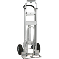 Three-Position Spartan III Convertible Hand Truck, Aluminum, 750 lbs. Capacity Ontario Packaging