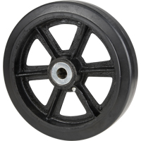Mold-On Rubber Wheels, 12" (304.8 mm) Dia. x 2.5" (63.5 mm) W, 1200 lbs. (544 kg.) Capacity MN693 | Ontario Packaging
