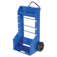 Portable Wire Reel Caddy, Steel, 4 Rod, 29" W x 47-5/16" H x 21-7/8" D, 300 lbs. Capacity MN706 | Ontario Packaging