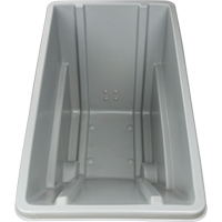 Chariot basculeur en acier, Poly&eacute;thyl&egrave;ne, 0,625 vg³, Capacit&eacute; de charge de 500 lb Ontario Packaging